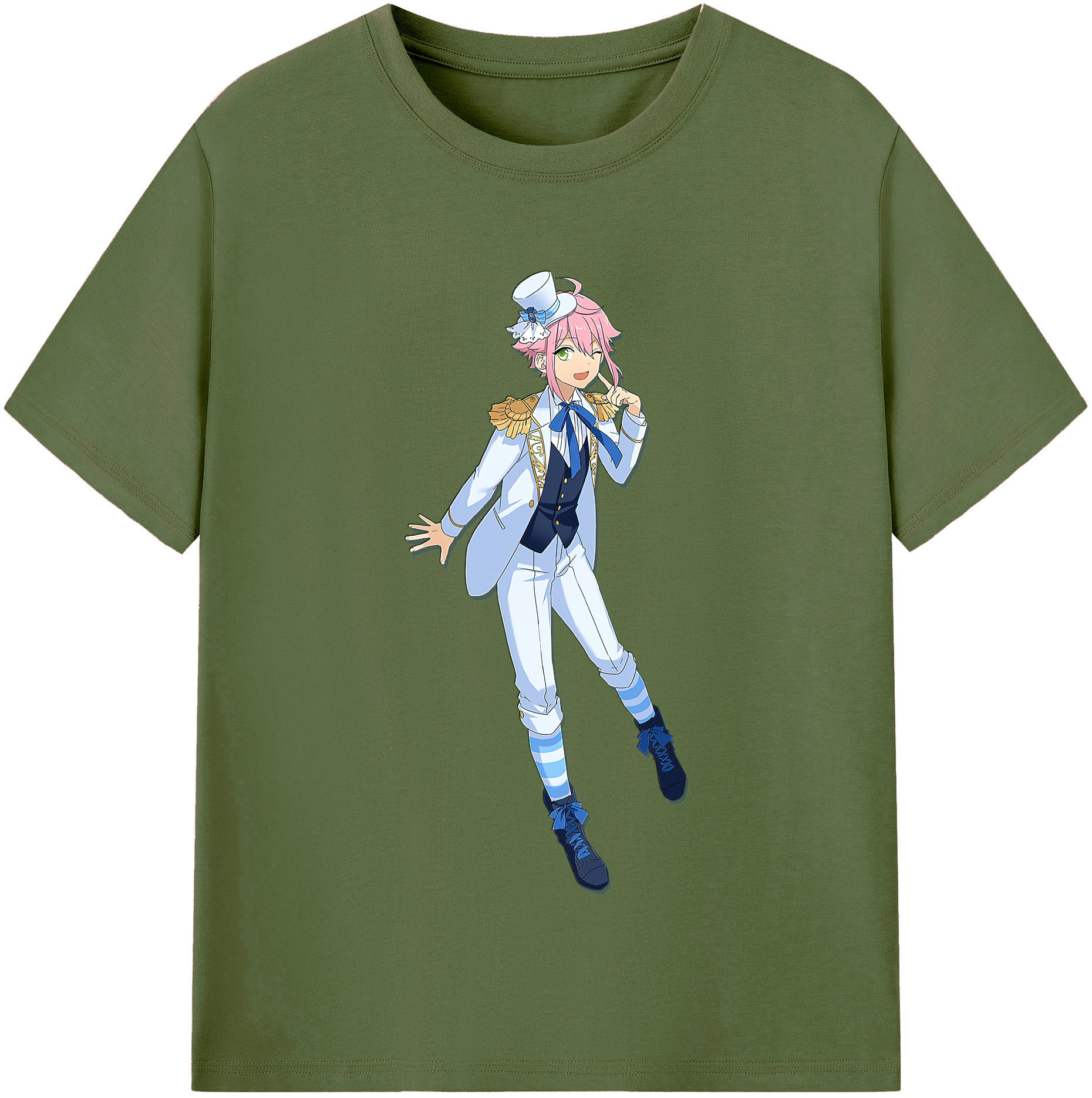 （画像用） あんさんぶるスターズ! Ensemble Stars 綿100％半袖Tシャツ（フロントプリント）